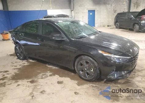 2021 Hyundai Elantra Sel from USA, damaged, VIN KMHLM4AG2MU127444